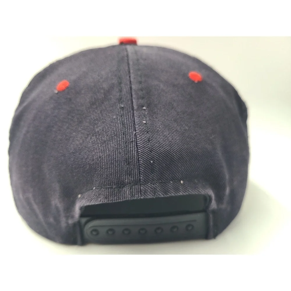 Vintage Dive Bahamas Snapback Hat Cap Travel Souvenir Scuba‎ Men Women Black Red